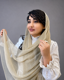 شال حریر پلیسه وارداتی
